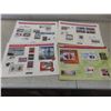 Image 8 : 2 Canadian Stamp Collections & Canadian Stamp Advertisement Placards 12-1/2" x 17-1/2"