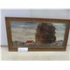 Image 1 : Framed Picture 14" x 26"
