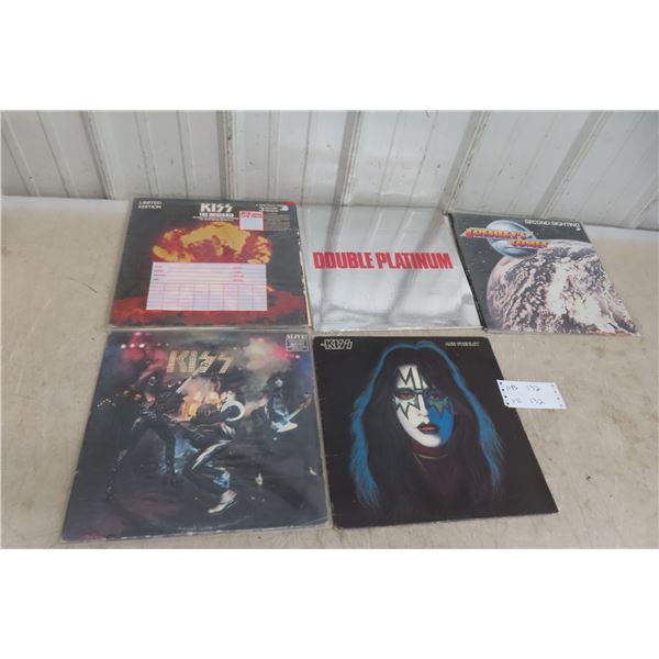 5 Rock & Roll Records Kiss and Frehiev's Comet