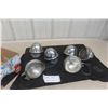 Image 1 : 6x Bike Headlights with Top Shade