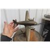 Image 4 : Airplane Ashtray Stand, Brass, Air Plane Tray Style
