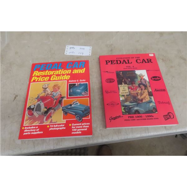 2x Pedal Car Book Reference/Price Restoration