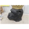 Image 2 : Sagebrush Home Decor Resin Gorilla Decorative Plant Holder 15" Hot 10"