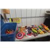 Image 1 : Storage Tub Full of Nerf Guns, Thrower Toys and More