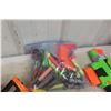 Image 3 : Storage Tub Full of Nerf Guns, Thrower Toys and More