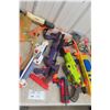 Image 5 : Storage Tub Full of Nerf Guns, Thrower Toys and More