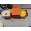 Image 4 : Fisher Price Toys: Theater & Police Station, Barber Shop, Garage Combo w/ Little People Cars