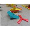 Image 8 : Fisher Price Airport, Airplane, Helicopters, Little People