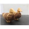 Image 3 : 2 Carved Ducks 3-1/2" x 5-1/2" x 2"