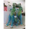 Image 1 : Dinosaur Family: 3 Melissa & Doug T-Rex Stuffy's 48", 54" & 30" TRall