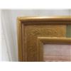 Image 5 : Vintage Beautiful Print & Frame Called: The Garden Door - Sticker on Back T. Eaton Company -