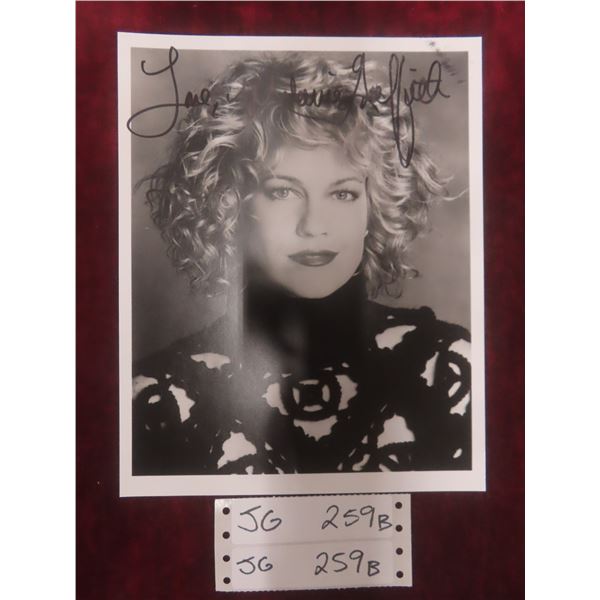 Melanie Griffith Working Girl Signed 8" x 10" Photo
