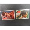 Image 10 : 8 Vintage Beatles Cards Not in the Best Shape - A Plastic Pendant Which Has on the Back 'Beetle' -