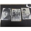 Image 2 : 8 Vintage Beatles Cards Not in the Best Shape - A Plastic Pendant Which Has on the Back 'Beetle' -