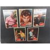 Image 8 : 8 Vintage Beatles Cards Not in the Best Shape - A Plastic Pendant Which Has on the Back 'Beetle' -