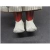 Image 4 : Carson Native Doll with a Baby on Her Back - Leather Dress & Stand Stamped Carlson - Write Up on