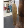 Image 7 : Well Known Carver George Beauegard Canadian Folk Artist - Wooden Carving of an Old Man - Carved