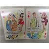 Image 8 : 2 Vintage Pin-Up Girl Playing Cards in a Case - Artist D'Amario - Set of Playing Cards with Jokes