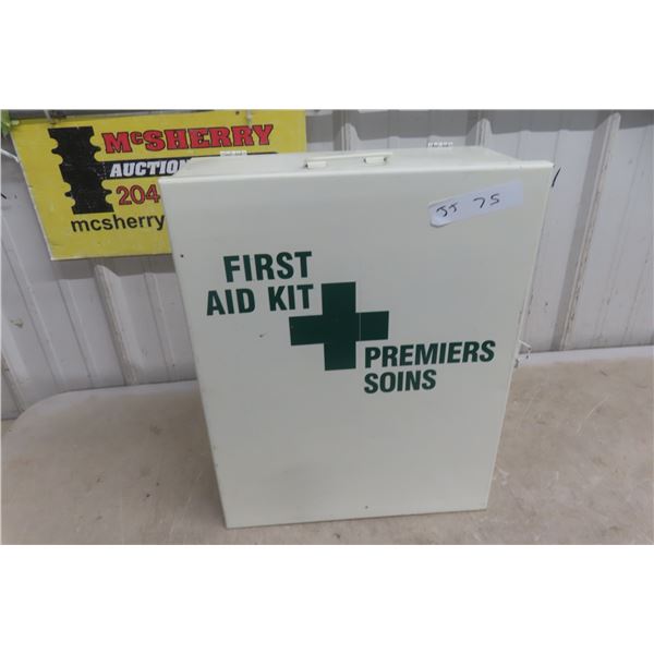First Aid Kit & Product 18" x 14" x 7"
