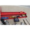 Image 3 : Metal Tool Box, Hand Tools, Pliers, Remote Drill Bits, Tape Measure +