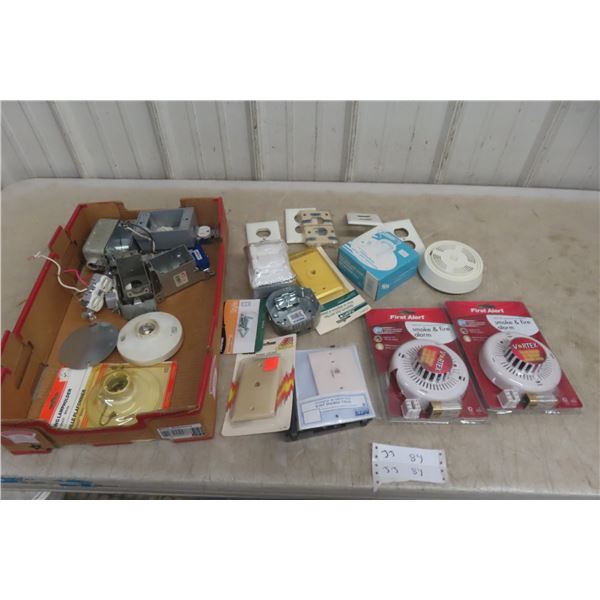 Electrical Supplies, Phone Jacks, Smoke Alarms +