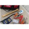 Image 7 : Husky Tool Bag, Hand Tools, Adjustable Wrench, Cutters, Pliers, Tape Measure, Utility Knife Plus