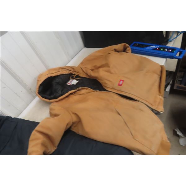 Dickies XL Jacket, XL Safety Jacket, Snapback Pants, Outer LG Winter Jacket
