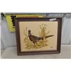 Image 1 : Pheasant String Art 33" x 19"