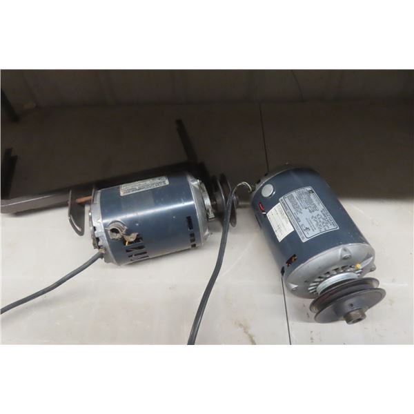 2x Electric Motors 1/3 HP