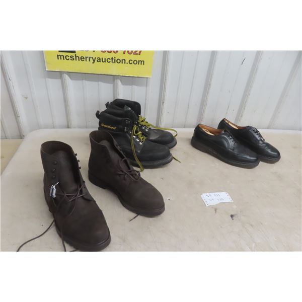 3 Pairs Size 12 Boots & Shoes