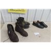 Image 1 : 3 Pairs Size 12 Boots & Shoes