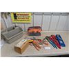 Image 1 : 1/2" Sockets, Pipe Wrenches, Hammer, Router Letter Template