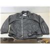 Image 1 : Mens Leather Jacket Sz 52 Regular