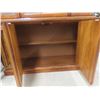 Image 9 : 2 Piece China Cabinet w/ Glass Shelves 79" x 50" x 15"