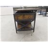 Image 3 : Rustic & Metal Lift Up Coffee Table 21" x 40" x 22" & Matching Table/Shelf Unit 21" x 40" x 12" -