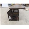 Image 7 : Rustic & Metal Lift Up Coffee Table 21" x 40" x 22" & Matching Table/Shelf Unit 21" x 40" x 12" -