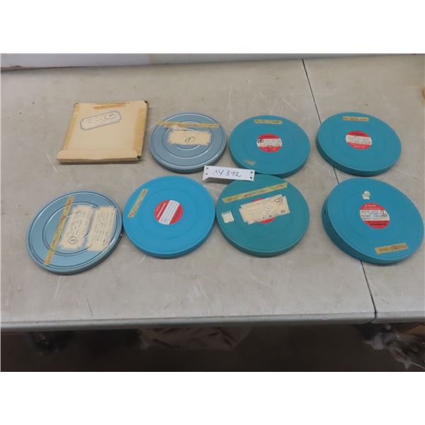 8 Vintage Reels 8mm Home Movies