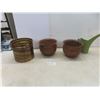 Image 1 : Brass Planter, 2 Metal Planters and More