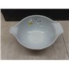 Image 15 : Covered Cheese Pottery Dish, Pickle Forks, 6 Spice Jars, Pyrex Mixing Bowl, 2 Evesham Fine Oven
