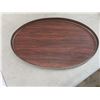 Image 2 : Wood Sculpture 22" Tall, 2 Trays