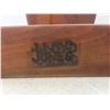 Image 9 : Wood Sculpture 22" Tall, 2 Trays