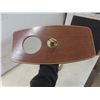 Image 6 : Vintage Mid Century Side Table w/ Built In Ashtray 22" Tall