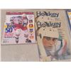 Image 4 : 20 Hockey Magazines: 1995 NHL Yearbook, Power Play, Hockey Today, Beckett, World Junior and More