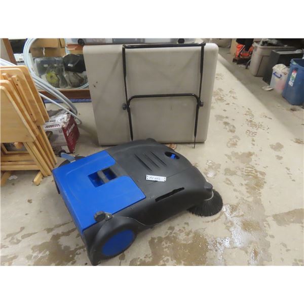 Power Fist Garage/Auto Shop Sweeper
