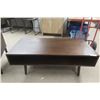 Image 2 : Ashley Kisper Mid-Century Coffee Table & End Table – Dark Brown – Like New