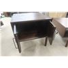 Image 8 : Ashley Kisper Mid-Century Coffee Table & End Table – Dark Brown – Like New