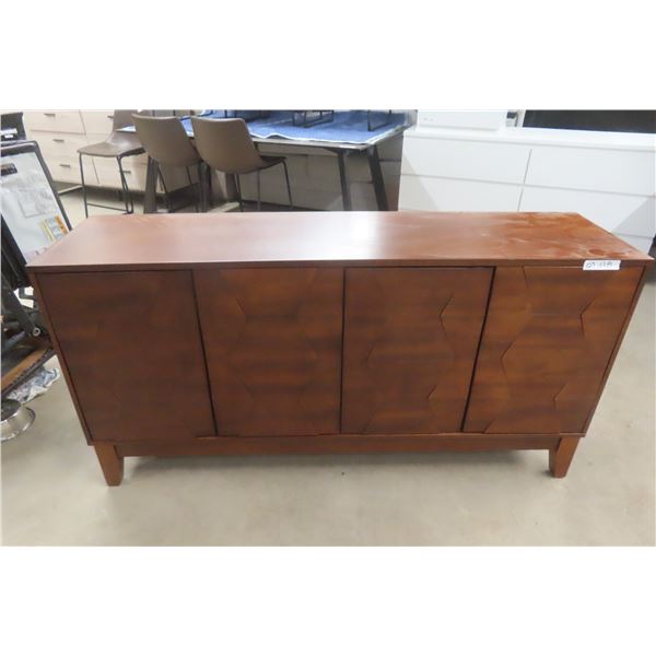 Kelly Clarkson Home Sara Walnut Sideboard – Solid Wood – Like New