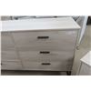 Image 3 : Ashley Socalle Dresser & 2 Matching Nightstands – Light Bright Finish – Like New