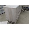 Image 6 : Ashley Socalle Dresser & 2 Matching Nightstands – Light Bright Finish – Like New