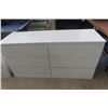 Image 2 : Ashley Onita White Double Dresser & Nightstand – Clean Modern Style